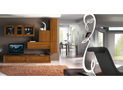 TV-cabinet wall cabinet Shelf Living room TV Wood Cabinets Display case Wall Shelves Italy new