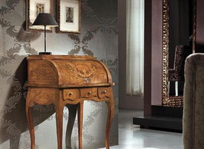Design Desk Luxury Office Furniture Table Italian Tables Secretary Wood new