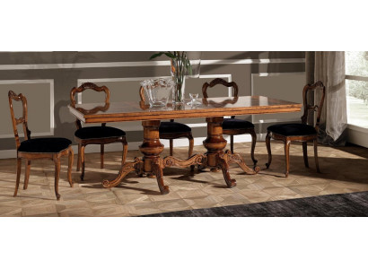 Dining table Luxury Table Solid Wood Furniture from Italy Dining room Tables Furnishings