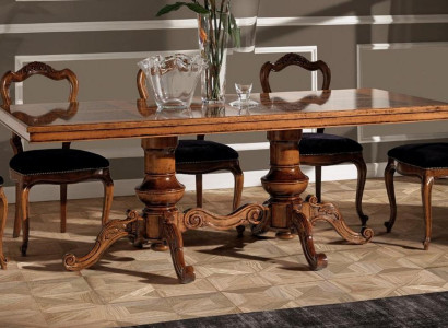 Dining table Luxury Table Solid Wood Furniture from Italy Dining room Tables Furnishings