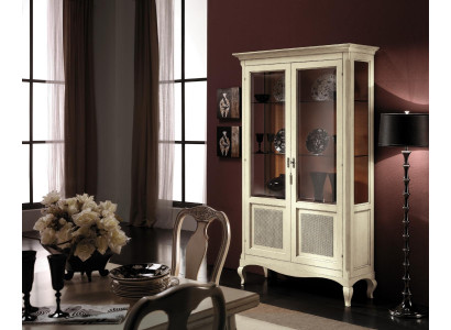 Display case Wood Luxury Cabinets Classic Sideboard Design Furniture Italian Brown