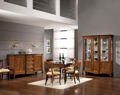 Buffet Chest of drawers Sideboard Sideboard Drawer Display case Living room Wood Chests of drawers new