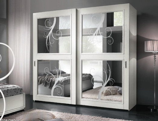 Wardrobe Sliding Doors Wall Unit Cabinets Wardrobe Wood Italian Furniture