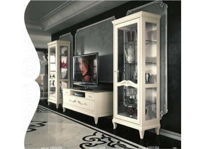 Living room Display case TV-cabinet Display case tv Modern Wood Furniture Wardrobe Style Set new 3-piece.