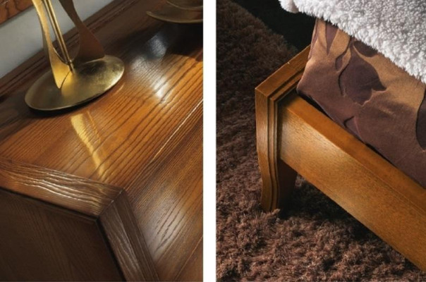 Luxury Set Bedroom Bed Bedside table Double Hotel Beds Upholstery Design 3-piece.