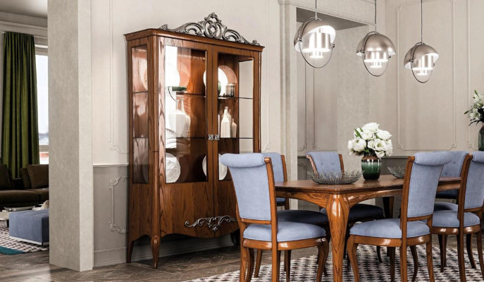 Living room Sideboard Glass Wardrobe Display case Dining room Sideboard Wood Cabinets Furniture