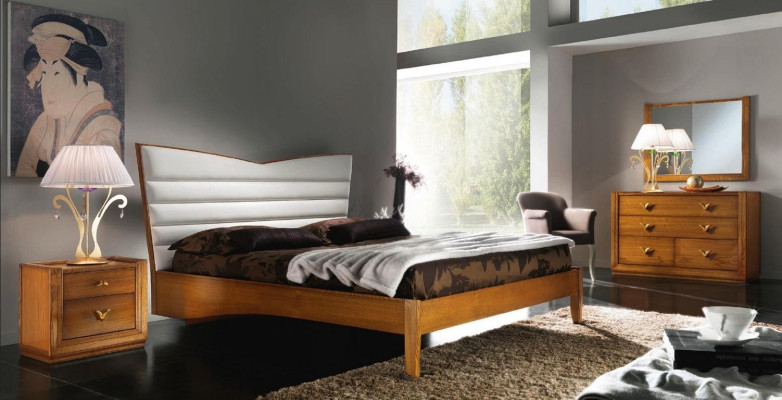 Luxury Bedroom Bed Double bed Wood Upholstery Beds Double Bed Frame Modern