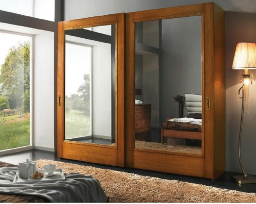 Wardrobe closet sliding doors Wardrobe Cabinets Furniture Bedroom new