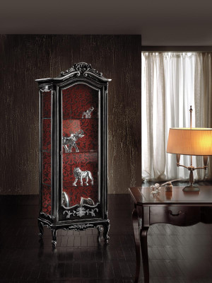 Display case Wardrobe Showcases Living room Cabinets Sideboard Italian Furniture Wood