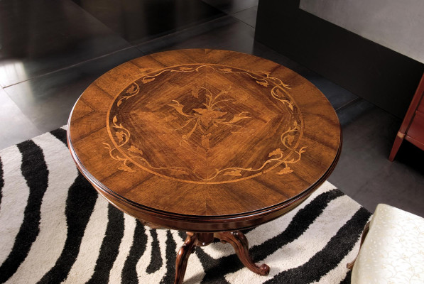 Dining room Tables Round Furniture Dining table Luxury Round Table Solid Wood Italy new