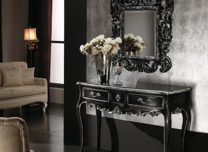 Console Chest of drawers wall table Classic r Consoles Console table with Mirror Luxus
