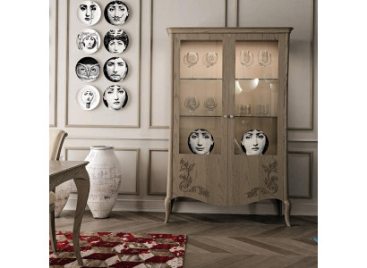 Living room Sideboard Glass Wardrobe Display case Dining room Sideboard Wood Cabinets Furniture