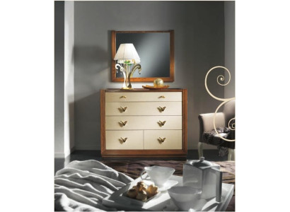 Chest of drawers Mirror Garnirur Console Chests of drawers Wood Cabinets Console Italy Set 2pcs.