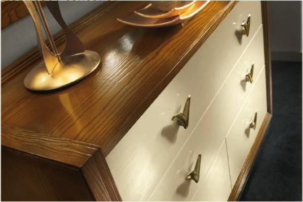 Chest of drawers Mirror Garnirur Console Chests of drawers Wood Cabinets Console Italy Set 2pcs.