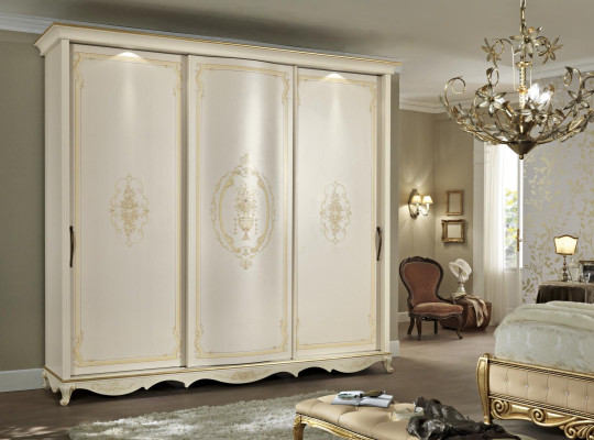 Wardrobe Solid wood Bedroom Furniture Design Wardrobe White Cabinets