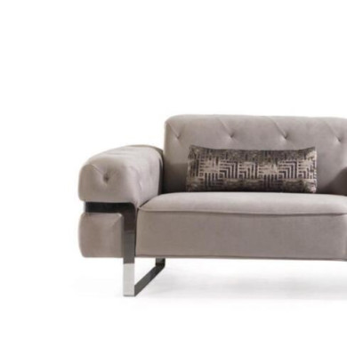 Living room Design Sofa 3 Seater Upholstery Three Seater Couch Sofas beige