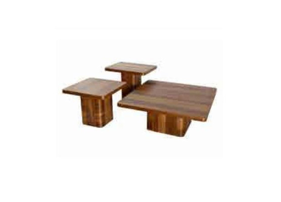 Wooden table coffee table set 3 pieces. Table Sets Living room Sofa Wood Tables Furniture