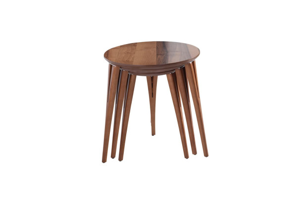 Side tables flower stand wooden tables set side table table coffee table 3 pieces.