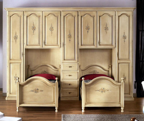 Classic r Wardrobe with Beds Hotel Furnishings Bed Wardrobe Set Furniture