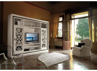 Wardrobe Display case Wood Living room Furniture TV Wall Units Modern Design Wall unit