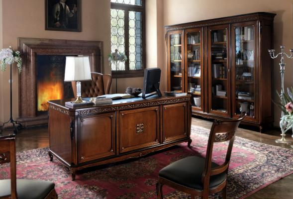 Classic Display case Chest of drawers Showcases Dresser cupboard Wardrobe Glass Wardrobe Model