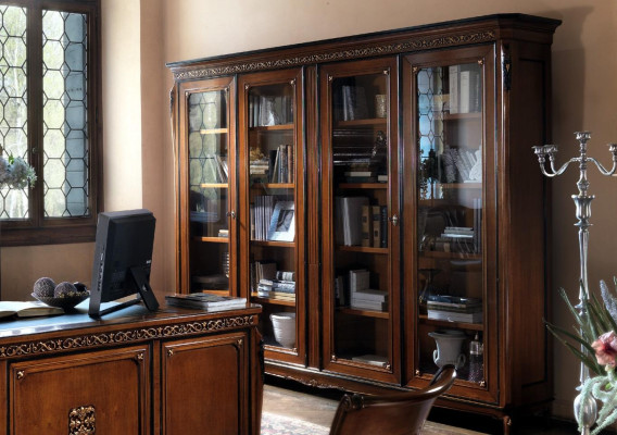 Design Office Table Desk Armchair Furnishings Table Chair 2pcs. Solid wood