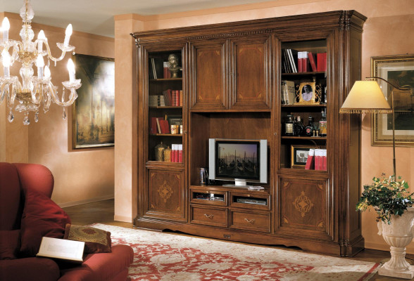Tv Wardrobe Wall Cabinets Shelf Wood Living room Furniture new Living room Wall shelf