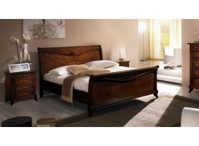 Classic s Bed Luxury Furniture Beds Bedroom Furnishings Bedside table 2x 3pcs.