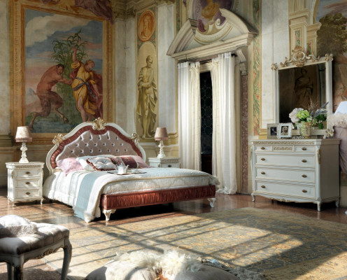 Bed Upholstery Chesterfield Double bed 180x200cm Wood Hotel Beds Bedroom