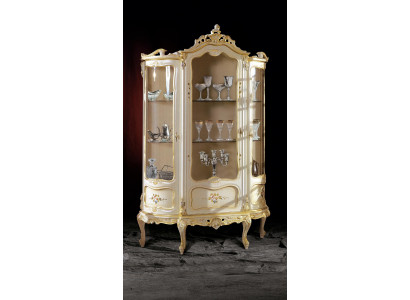 Living room Cabinets Design Wardrobe Furniture Glass new Display case 3 door Wardrobe showcases