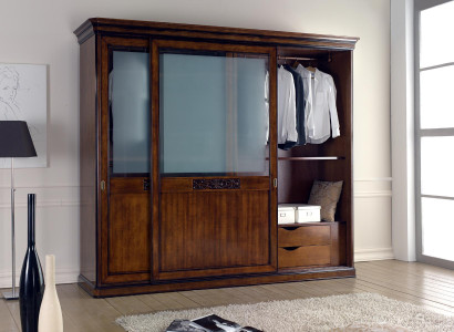 Wardrobe Bedroom Wardrobe Luxury Vaccari cav giovanni Solid wood new