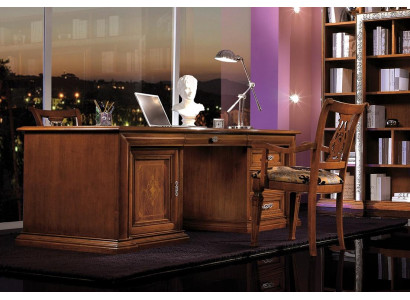 Desk Chair Tables Study room Office desk Table Solid 2-piece Set Office