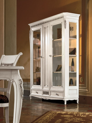 Design Sideboard Italian Furniture Sideboard Designer Luxury Wood Display case Wardrobe