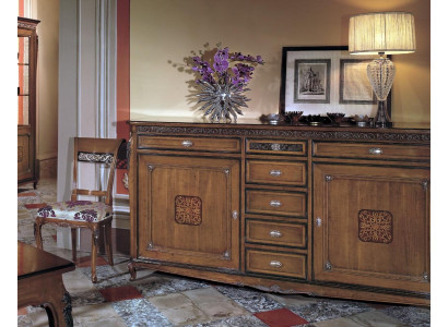 Side Low Board Wardrobe Living Room Shelf Luxury Designer Chest of drawers Sideboard new