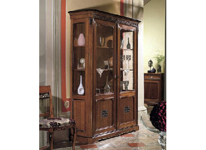 Display case Glass Design Wardrobe Wood Furniture new Display case Chests of drawers Vitrinen Chest of drawers