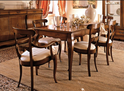 Dining room Living room Dining tables Tables Table Furniture Dining table Natural wood Retro Style
