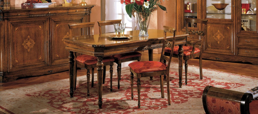 Complete Set Dining table 4 Chairs Dining room Sets Ess Group Wood Table Tables 5pcs