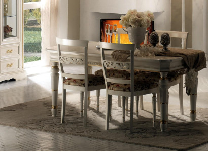 Complete Set Dining table 4 Chairs Dining room Set Ess Group Wood Table Tables 5pcs