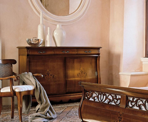 Chest of drawers Sideboard Wardrobe Wood Italian Furniture Furnishings Cabinets Chests of drawers
