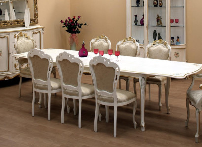 Classic Set 2x Chairs Armrests 6x Chairs Chair Suite Dining room Group new