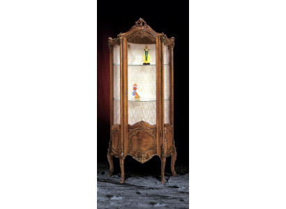 Display case Living room Furniture Sideboard Solid Wood Display cases Glass Wardrobe Real wood