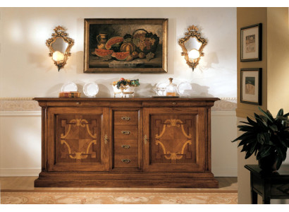 Luxury Italian Wood Furniture Sideboard Chest of drawers Baroque Style Sideboard Real wood