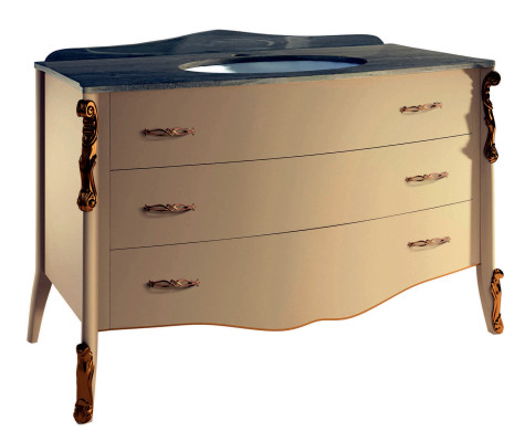 Badfurniture Base cabinet Washbasin Washbasin 122cm Wardrobe Bathroom furniture Bad