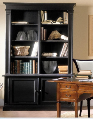 Shelf Divider Shelves Sideboard Display case Wood Luxury Italian Furniture Solid