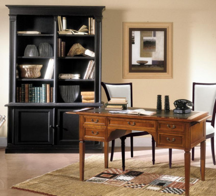 Shelf Divider Shelves Sideboard Display case Wood Luxury Italian Furniture Solid