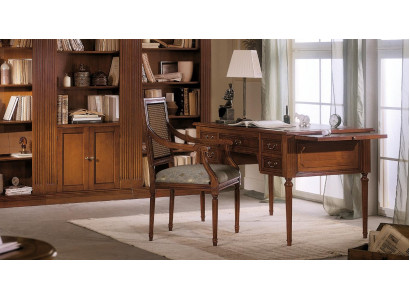 Table Desk Secretary Desks Italian Furniture Chair Set Office 2pcs