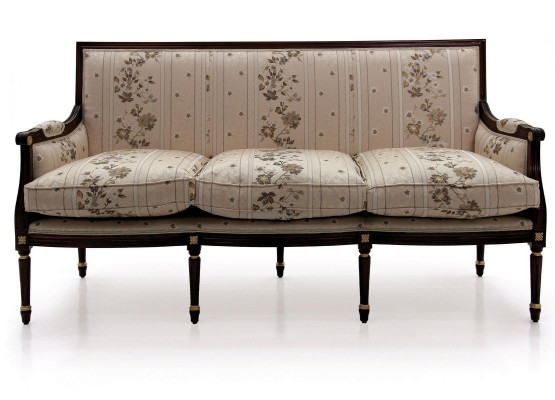 Design Upholstery Luxury Seat Sofa Couch Textile Sofa 3 Seater Textile Three Seater