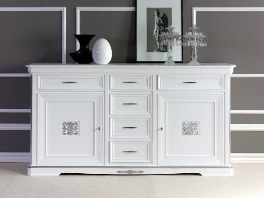 Chests of drawers Sideboards Solid Wood Wardrobe Furniture Chest of drawers Sideboard Sideboard White