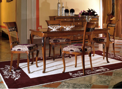 Dining Chair Room Set Seat Suite 4x Chairs Classic Upholstery Design new Wood