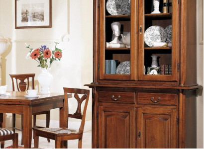 Wood Display Cabinets Glass Wardrobe Real wood Sideboard Display case Living room Furniture Solid